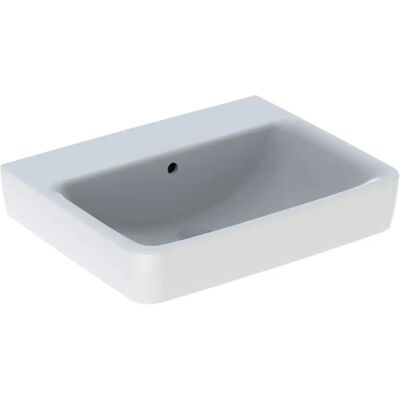 Geberit Renova Plan Wandmontiertes Waschbecken - 55x44cm, Weiß Geberit Renova Plan Wandmontiertes Waschbecken - 55x44cm, Weiß