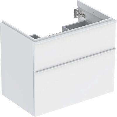 Geberit Weiß Wandmontierter Badezimmerschrank mit 2 Schubladen - Badschrank Geberit Weiß Wandmontierter Badezimmerschrank mit 2 Schubladen - Badschrank