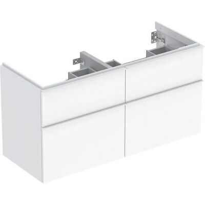 Geberit Modell 502309.01.1 Wandhängbarer Badezimmer-Schrank - Weiß Geberit Modell 502309.01.1 Wandhängbarer Badezimmer-Schrank - Weiß