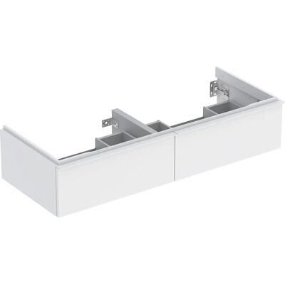 Geberit 502314013 Wandhänglicher Doppelwaschtischunterschrank - Weiß Geberit 502314013 Wandhänglicher Doppelwaschtischunterschrank - Weiß