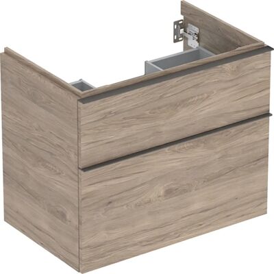 Geberit Modell 502304JR1 Walnuss Badezimmer Schrank - Wandmontage Geberit Modell 502304JR1 Walnuss Badezimmer Schrank - Wandmontage