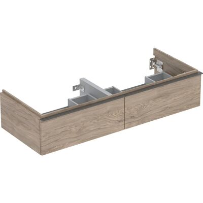 Geberit 502314JR1 Walnuss Grau Holz Badschrank - Badschrank Geberit 502314JR1 Walnuss Grau Holz Badschrank - Badschrank