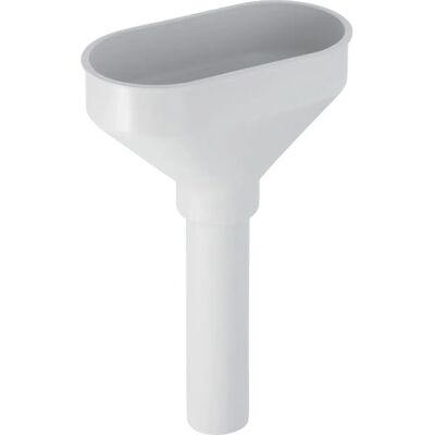 Geberit Trichter 152378111 - Ovaler Trichter 40mm Weiß Geberit Trichter 152378111 - Ovaler Trichter 40mm Weiß