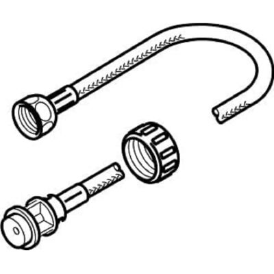 Tuyau de raccordement Geberit pour réservoir - Tuyau de raccordement pour toilette - Publicité Tuyau de raccordement Geberit pour réservoir - Tuyau de raccordement pour toilette - Publicité