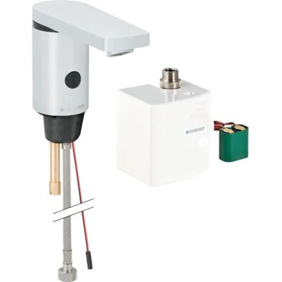 Geberit Marcă - Model 186 - Robinet de baie infraroșu electronic Geberit Marcă - Model 186 - Robinet de baie infraroșu electronic