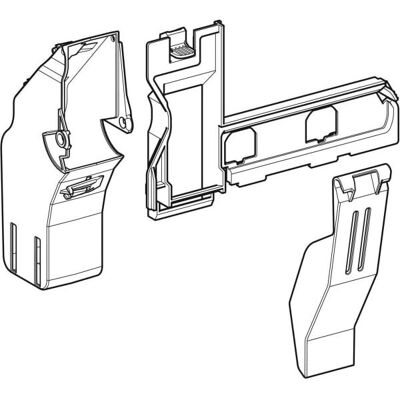 Geberit Sigma40 Tuyau d'entrée - Tuyau d'entrée pour système Sigma40 avec bac collecteur - Publicité Geberit Sigma40 Tuyau d'entrée - Tuyau d'entrée pour système Sigma40 avec bac collecteur - Publicité