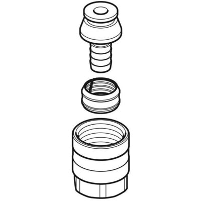 Geberit Cono Euro 20 mm - Pièce de rechange universelle pour bonde de baignoire - Publicité Geberit Cono Euro 20 mm - Pièce de rechange universelle pour bonde de baignoire - Publicité