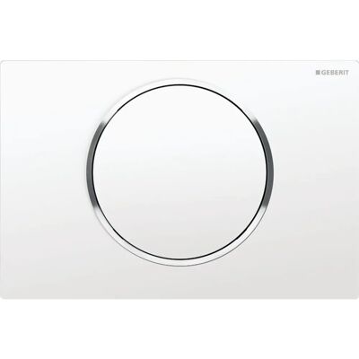 Geberit Sigma10 Platea de descarga Blanco/Cromado - Inodoro Geberit Sigma10 Platea de descarga Blanco/Cromado - Inodoro
