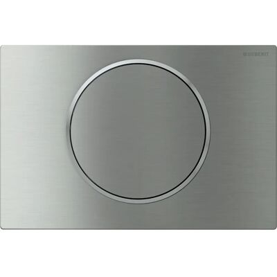 Placca di comando Geberit Sigma10 Argento - Ricambio per WC Placca di comando Geberit Sigma10 Argento - Ricambio per WC