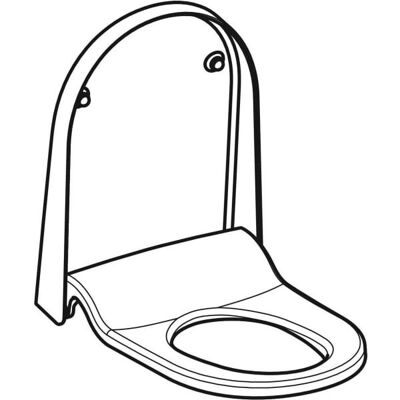 Geberit AquaClean Sela WC-Sitz - Weiß-Alpin - WC Seat Geberit AquaClean Sela WC-Sitz - Weiß-Alpin - WC Seat