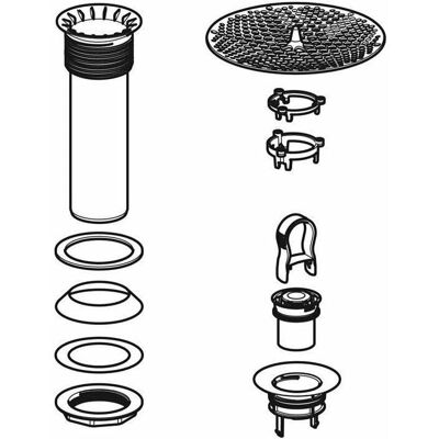 Accessoire urinoir Geberit - Siphon à membrane pour hybrides - Publicité Accessoire urinoir Geberit - Siphon à membrane pour hybrides - Publicité