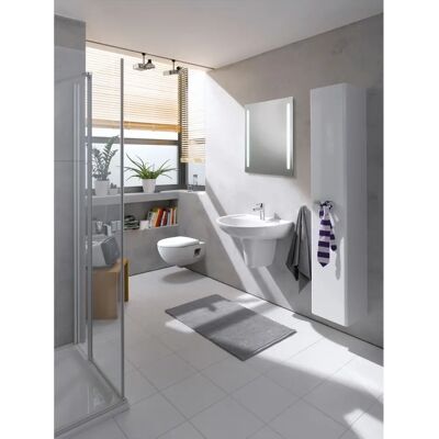 Lavabo a Parete Geberit Renova 45cm - Bianco - Senza Troppo Pieno Lavabo a Parete Geberit Renova 45cm - Bianco - Senza Troppo Pieno