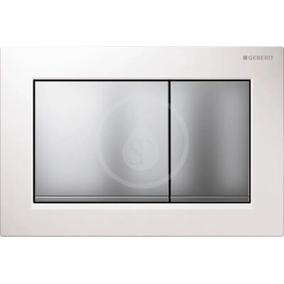 Placa de descarga Geberit Omega30 - Diseño moderno y doble botón Placa de descarga Geberit Omega30 - Diseño moderno y doble botón