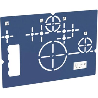 Geberit - Wand-WC Befestigungsschablone - 111.747.00.1 Geberit - Wand-WC Befestigungsschablone - 111.747.00.1