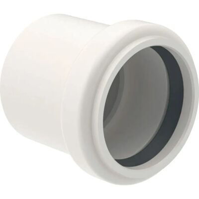 Geberit - 154.297.00.1 - Ø40 - PVC - Raccord tuyau - Publicité Geberit - 154.297.00.1 - Ø40 - PVC - Raccord tuyau - Publicité