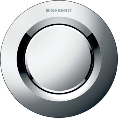 Geberit - Buton de spălare la distanță - Spălare simplă - Cromat Geberit - Buton de spălare la distanță - Spălare simplă - Cromat