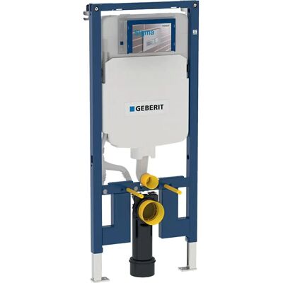 Cadre Duofix Geberit de 114 cm avec réservoir compact - Support pour WC suspendu - Publicité Cadre Duofix Geberit de 114 cm avec réservoir compact - Support pour WC suspendu - Publicité