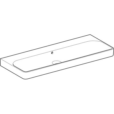 Geberit Smyle Waschbecken Weiß - Quadrat 1200mm - Waschbecken Geberit Smyle Waschbecken Weiß - Quadrat 1200mm - Waschbecken