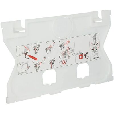 Placa de protección para cisterna empotrada - 240930001 Placa de protección para cisterna empotrada - 240930001