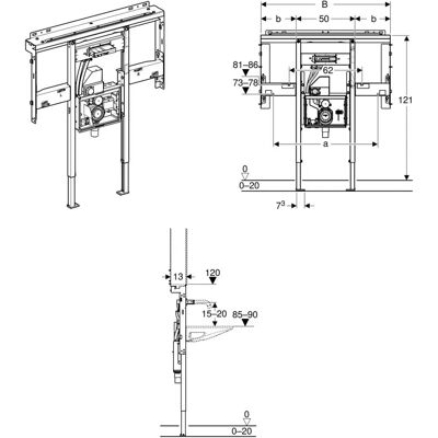 Geberit Wand-WC System - 111.072.00.1 Geberit Wand-WC System - 111.072.00.1