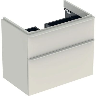 Geberit 500.353.JL.1 Badezimmer-Schrankschrank - Wandmontage, Zwei Soft-Close Schubladen Geberit 500.353.JL.1 Badezimmer-Schrankschrank - Wandmontage, Zwei Soft-Close Schubladen