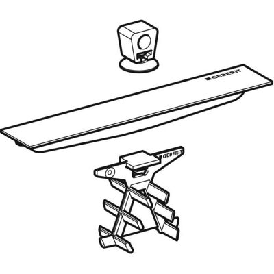 Geberit CleanLine 60 Ersatz-Abdeckung - Mitte - Abdeckung Geberit CleanLine 60 Ersatz-Abdeckung - Mitte - Abdeckung