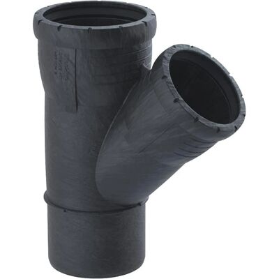 Geberit Silent Pro DN 90/90 45° Abzweig - Hochschalldämmend Geberit Silent Pro DN 90/90 45° Abzweig - Hochschalldämmend