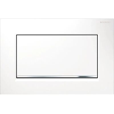 Placă de spălare WC Geberit Sigma 30 Alb Crom - Placă de spălat WC Placă de spălare WC Geberit Sigma 30 Alb Crom - Placă de spălat WC