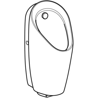 Urinal Geberit Preda - Infraroșu, Alb, Spălare reglabilă - Urinal Urinal Geberit Preda - Infraroșu, Alb, Spălare reglabilă - Urinal
