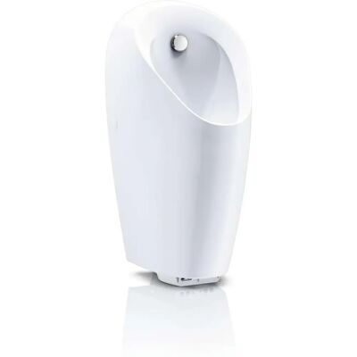 Geberit Weißes Urinal mit automatischer Spülung - Urinal Geberit Weißes Urinal mit automatischer Spülung - Urinal
