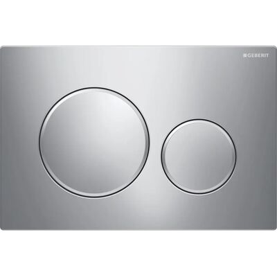 Geberit 115882KH1 Chrome Dual Flush Wall Plate Geberit 115882KH1 Chrome Dual Flush Wall Plate