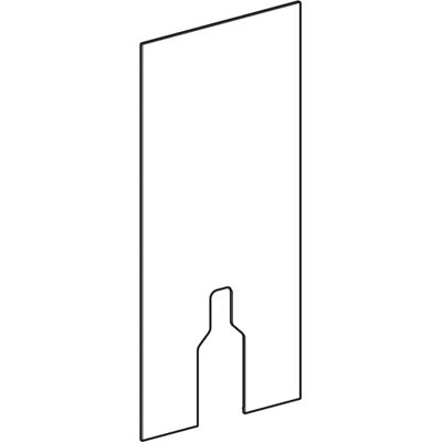 Geberit 242667SQ1 Glas Umbra 114 cm Monolith Frontverkleidung Geberit 242667SQ1 Glas Umbra 114 cm Monolith Frontverkleidung