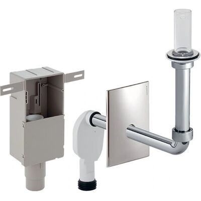 Geberit Geruchsverschluss - Verstellbar, Horizontal, Chrom Geberit Geruchsverschluss - Verstellbar, Horizontal, Chrom