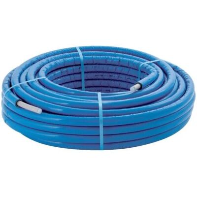 Tuyau multicouche Geberit Flowit - 16mm x 50m - Isolé - Publicité Tuyau multicouche Geberit Flowit - 16mm x 50m - Isolé - Publicité
