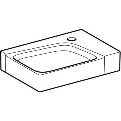Keramag Xeno 2 Waschtisch - Weiß, 40x28 cm, KeraTect, Ohne Überlauf Keramag Xeno 2 Waschtisch - Weiß, 40x28 cm, KeraTect, Ohne Überlauf