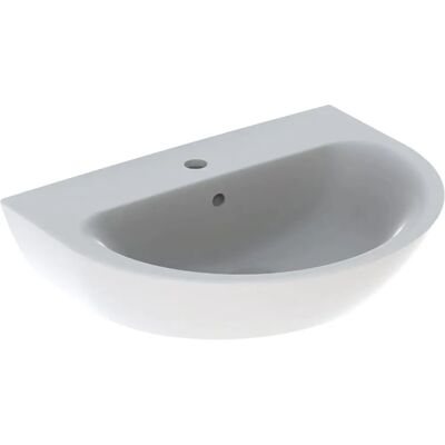 Geberit Renova Wandmontierter Waschtisch - 65cm Weiß Geberit Renova Wandmontierter Waschtisch - 65cm Weiß
