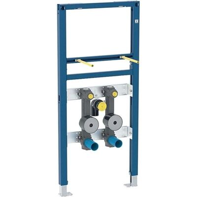 Elemento de lavabo Duofix Geberit 112cm - Montaje en pared, 2 medidores de agua Elemento de lavabo Duofix Geberit 112cm - Montaje en pared, 2 medidores de agua