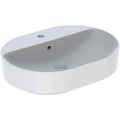 Lavabo VariForm de Geberit - Rectangular, Orificio para grifo central - Lavabo Lavabo VariForm de Geberit - Rectangular, Orificio para grifo central - Lavabo