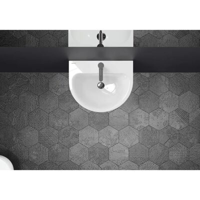 Geberit Renova Waschtisch - 55x45cm, Weiß, Mit Überlauf Geberit Renova Waschtisch - 55x45cm, Weiß, Mit Überlauf