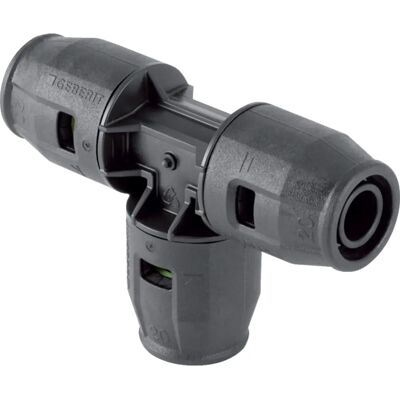 Geberit 651.310.00.1 Raccord de tuyau d'eau - Diamètre 20 x 20 x 20 mm - T - Publicité Geberit 651.310.00.1 Raccord de tuyau d'eau - Diamètre 20 x 20 x 20 mm - T - Publicité