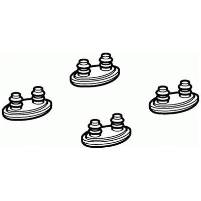 Geberit 242.174.00.1 Puffer-Set - Kompatibel mit 146.130.11.1 ab 2009 Geberit 242.174.00.1 Puffer-Set - Kompatibel mit 146.130.11.1 ab 2009