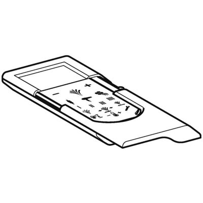 Geberit 242.298.00.1 Fernbedienung - AquaClean 8000Plus Geberit 242.298.00.1 Fernbedienung - AquaClean 8000Plus