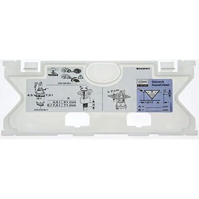 Plaque de protection Geberit pour réservoir encastré - 12 cm Plaque de protection Geberit pour réservoir encastré - 12 cm