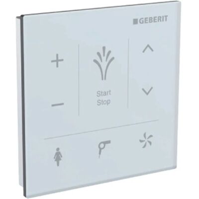 Geberit Steuerungstafel Weiß Glas - Steuerung für AquaClean Mera und Tuma Geberit Steuerungstafel Weiß Glas - Steuerung für AquaClean Mera und Tuma