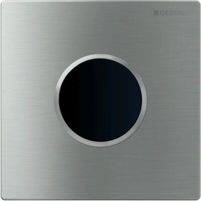 Geberit Urinalsteuerung mit Infrarot - Edelstahl gebürstet - Elektronisch - IP45 Geberit Urinalsteuerung mit Infrarot - Edelstahl gebürstet - Elektronisch - IP45