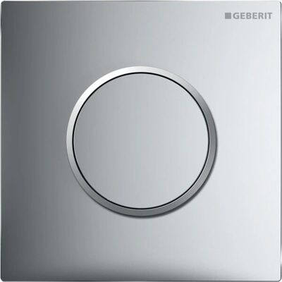 Geberit Sigma10 Hochglanz-Chrom Urinal Betätigungsplatte - Urinalsteuerung Geberit Sigma10 Hochglanz-Chrom Urinal Betätigungsplatte - Urinalsteuerung