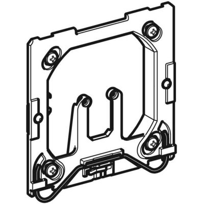 Cadre de support Geberit - Vertical - support pour commande de urinoir - Publicité Cadre de support Geberit - Vertical - support pour commande de urinoir - Publicité