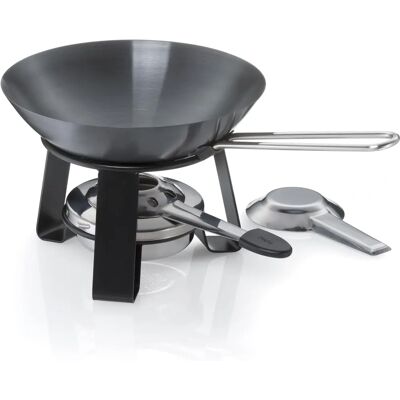 Kela Mini Wok Joy Ø18cm med Rechaud - Mini Wok Set Kela Mini Wok Joy Ø18cm med Rechaud - Mini Wok Set