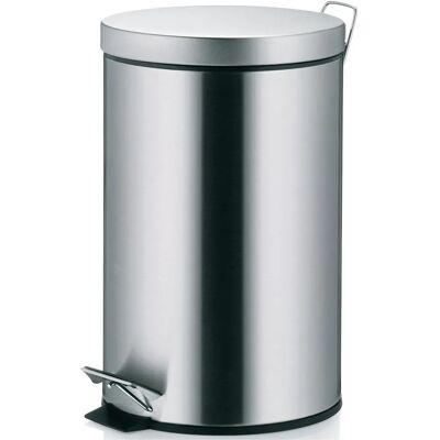 Corbeille à pédale Kela 12L Acier inoxydable mat - Fermeture silencieuse - Publicité Corbeille à pédale Kela 12L Acier inoxydable mat - Fermeture silencieuse - Publicité