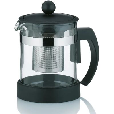 Théière en verre Kela Auron - Infuseur en acier inoxydable - 0,7L Théière en verre Kela Auron - Infuseur en acier inoxydable - 0,7L